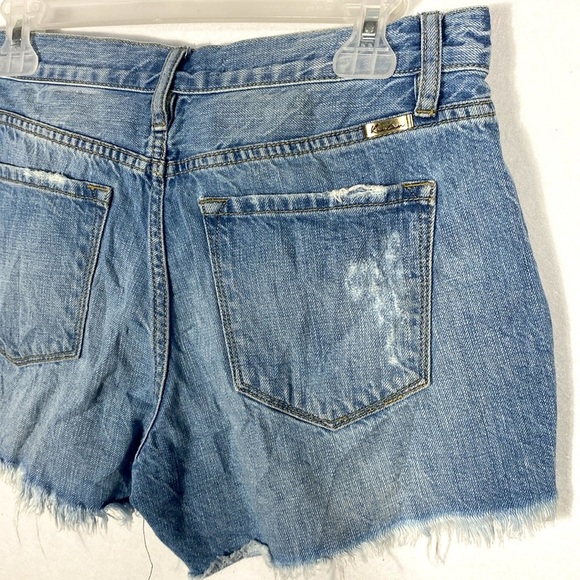 KanCan Blue Distressed Jean Shorts size 27 - Picture 8 of 12